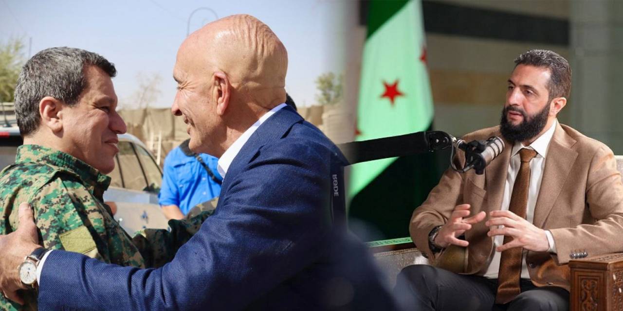 ahmed sara ile mazlum abdi ve tom barracak bir araya geldi nFKQkcyk