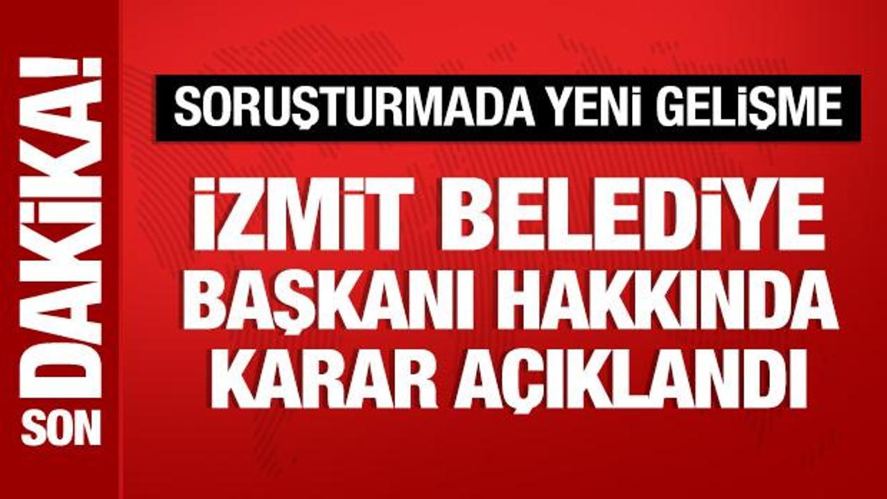 İzmit Belediye Başkanı dahil 20 şüpheli tutuklandı Izmit belediye baskani dahil 20 supheli tutuklandi ifMSubje